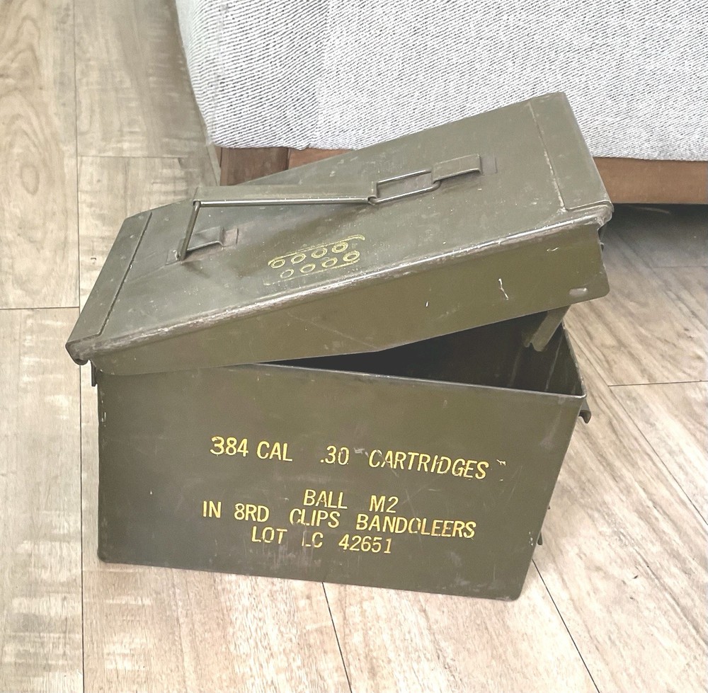Vintage Ammo Box Military Grade