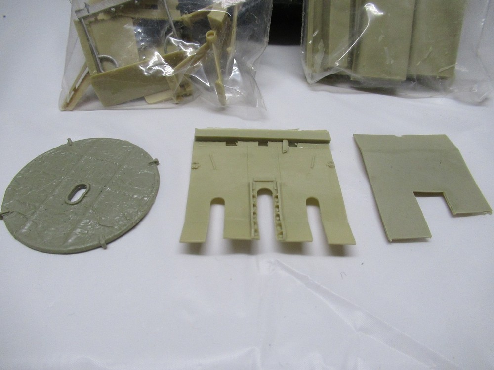 Fire Boat Parts For A Plastic Model Kit