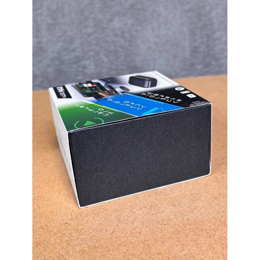 Timeknow Android Box Max R607 Wireless CarPlay Android Auto Adapter Iron Gray