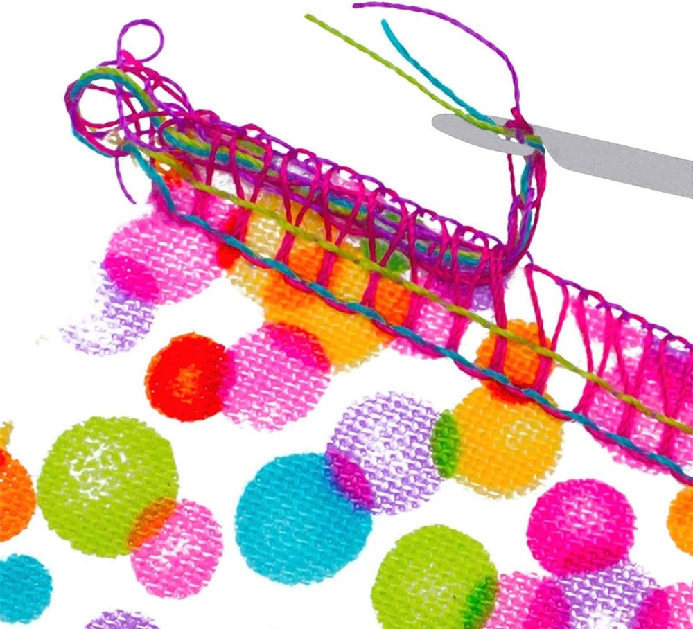 Hookey Serger Seam Hook - Efficient Solution for Loose Thread Silver Gray