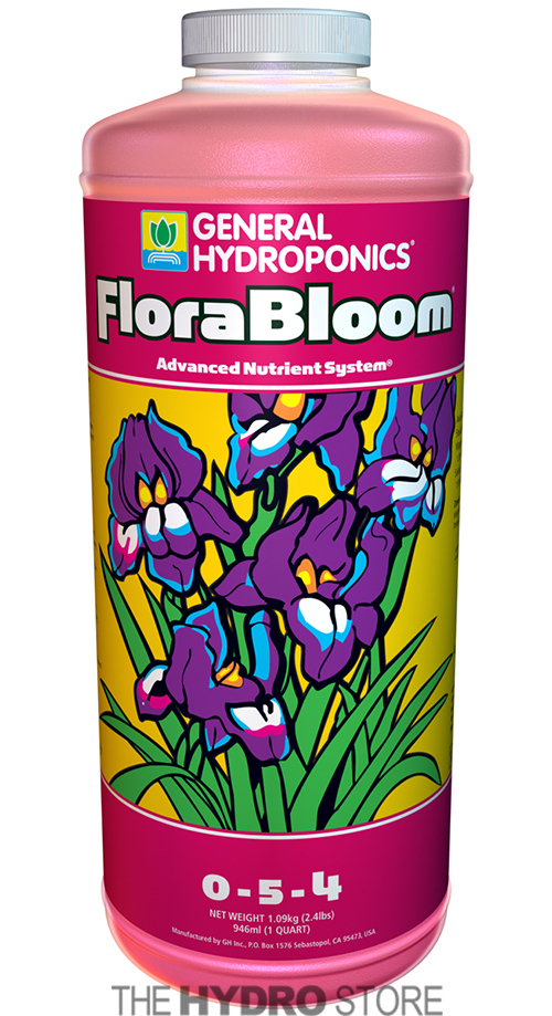 General Hydroponics FloraBloom 1 Quart -flora gro bloom series GH