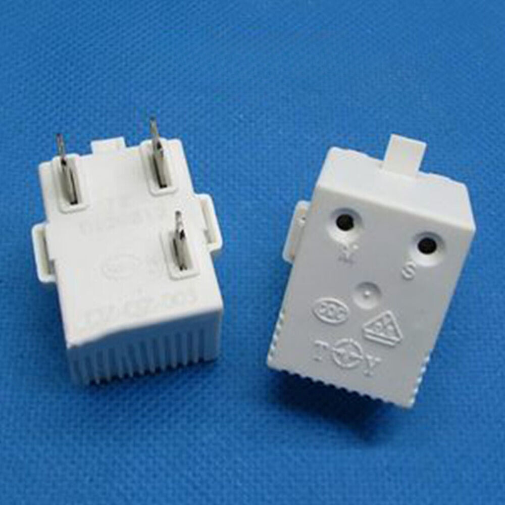 2PC  Compressor Square Three-Legged No-Power for Refrigerator Starter TY-QZ-003