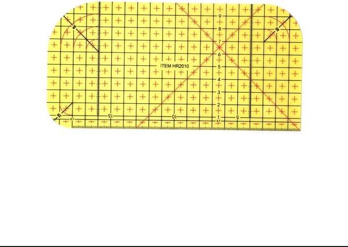2pcs Ironing Ruler Tailor DIY Craft Sewing Equipment Hot Measuring Tools