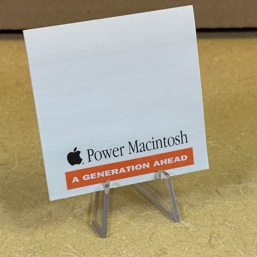 Macintosh _ Pack of STICKY NOTES _ Original from Apple Computer