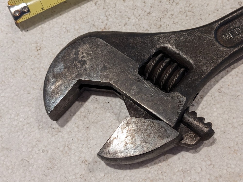Old tool 15" Crescent Tool Co adjustable wrench Good Condition