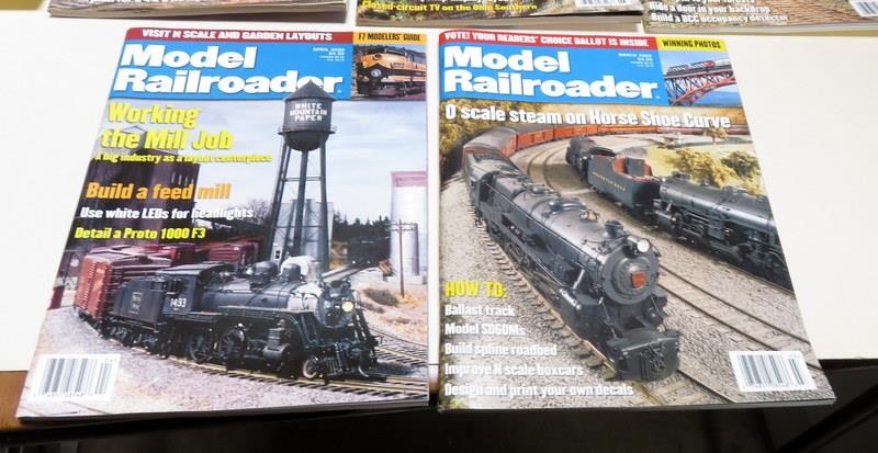 Model Railroader Magazine Complete Year 2000 - 12 Issues