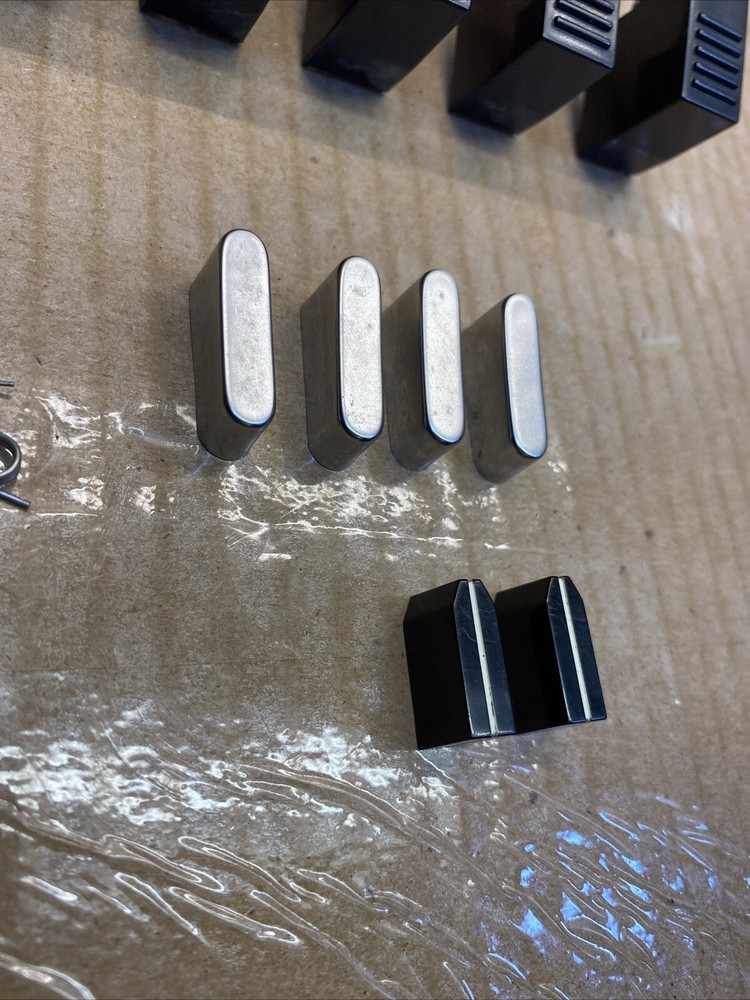 Realistic SCT-17 Stereo Cassette Tape Deck Replacement Knobs And Buttons Shown