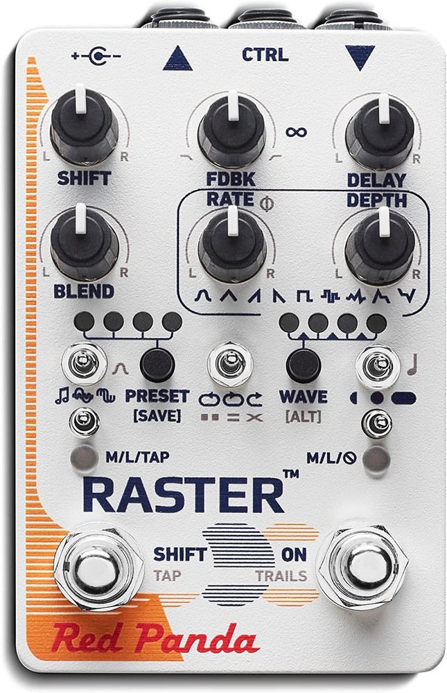 Red Panda Raster 2 Modulated Delay With Pitch Shifting