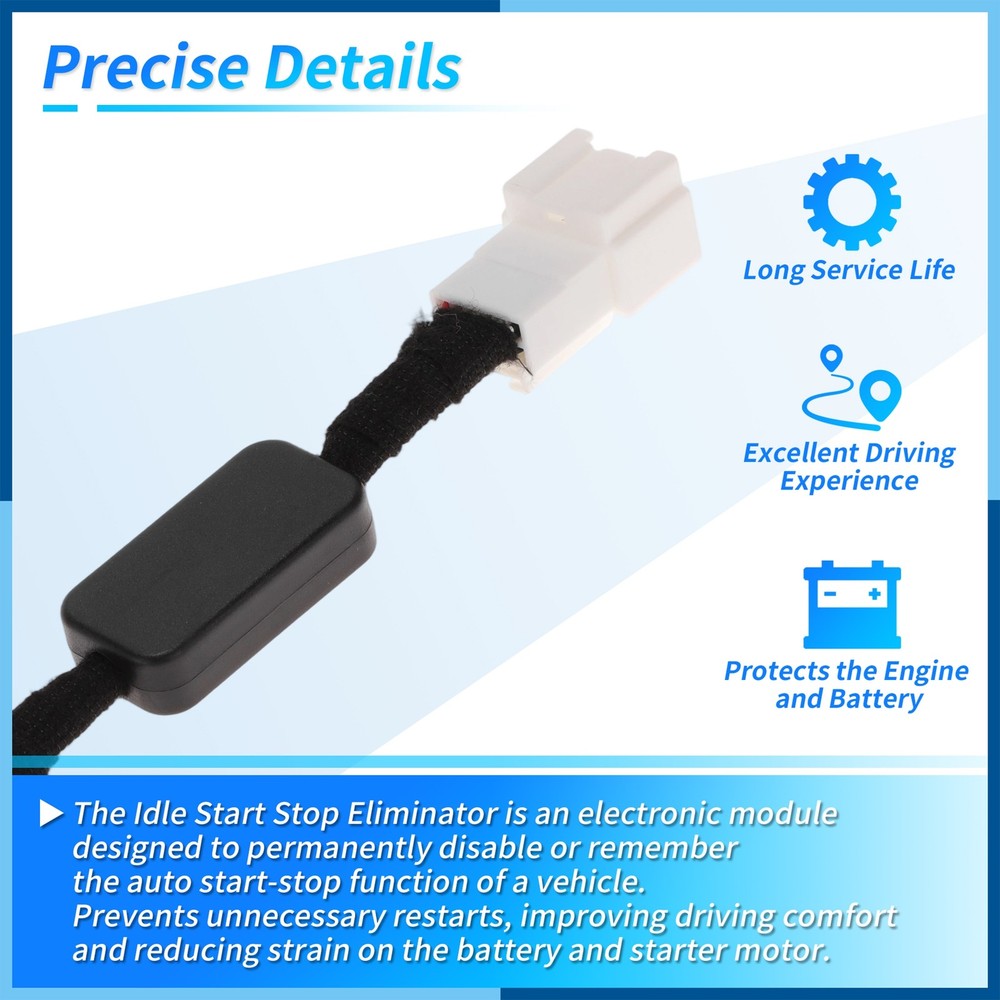 Auto Start Stop Eliminator for Jeep Compass 19-21 Auto Start Stop Disable