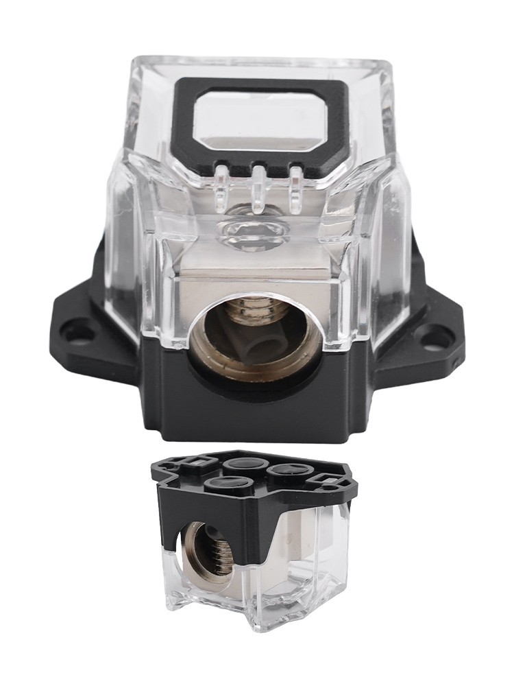 Easy Installation 2 Way Power Distribution Block with Secure Connection