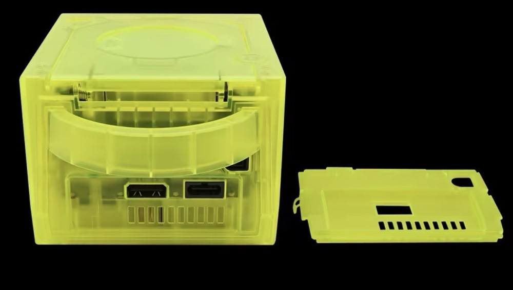 GameCube Replacement Shells with Stickers