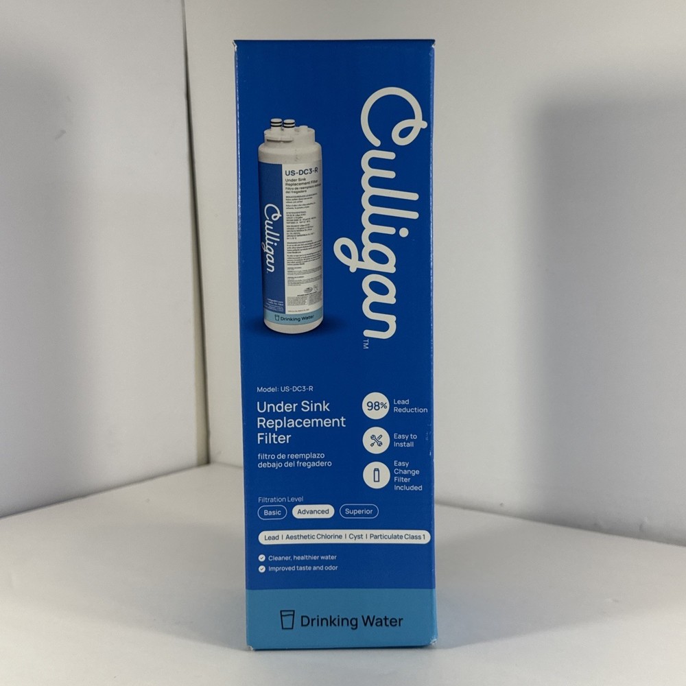 GENUINE Culligan Direct Connect Replacement Filters Lead Reduction US-DC3-R