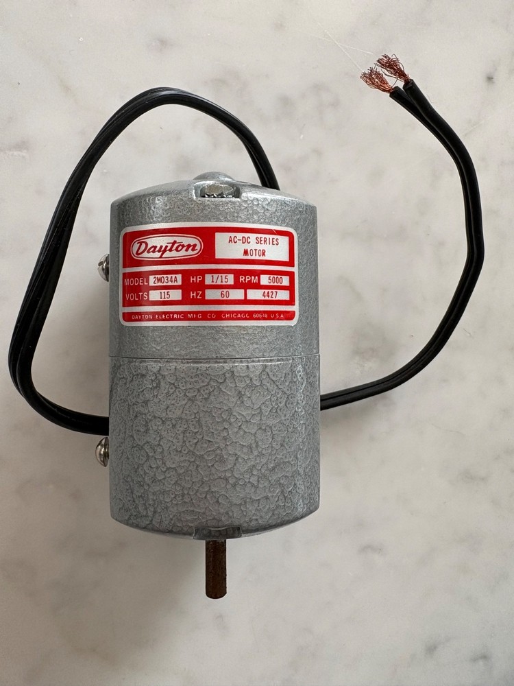 Dayton 1/15 HP Universal AC/DC Motor