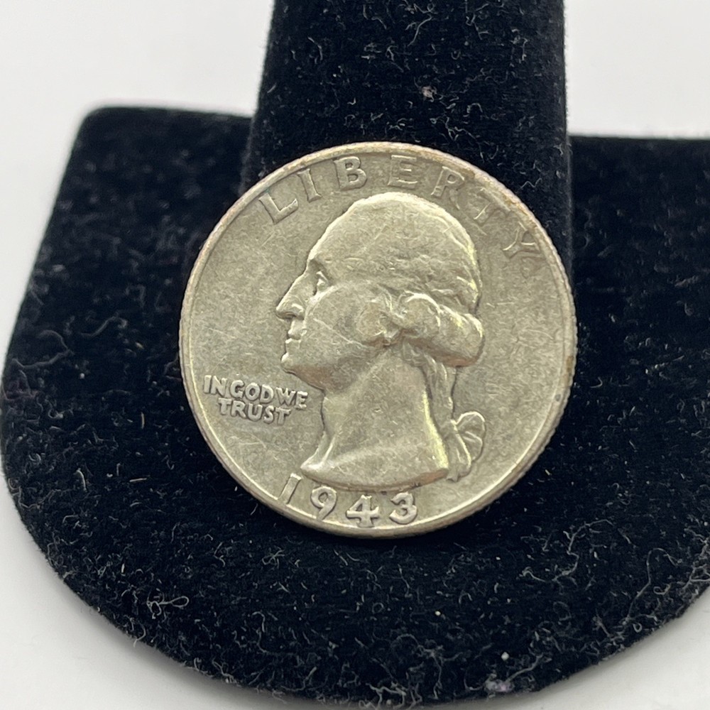1943 25C Washington Quarter
