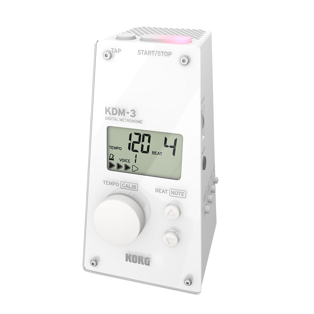 Korg KDM3WH Digital Metronome - White