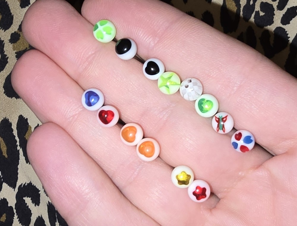 20 Pieces Tongue Ring Lot