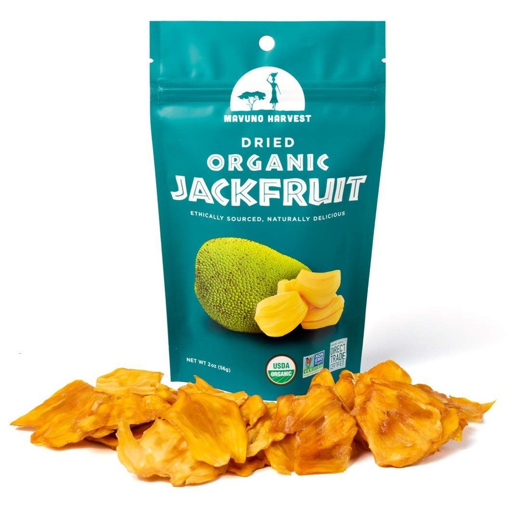 Mavuno Harvest Jackfruit Dried Fruit Snacks | Unsweetened Organic Dried...