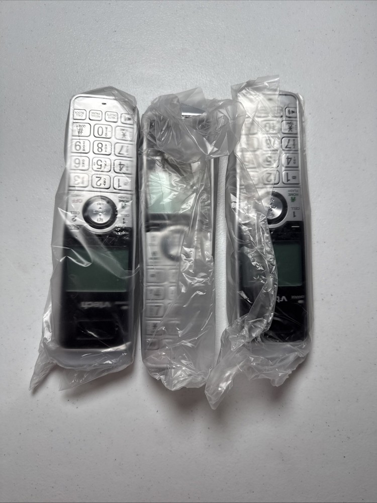 VTech Cordless Phone Answering Machine Bluetooth 3 Handset Super Long Range