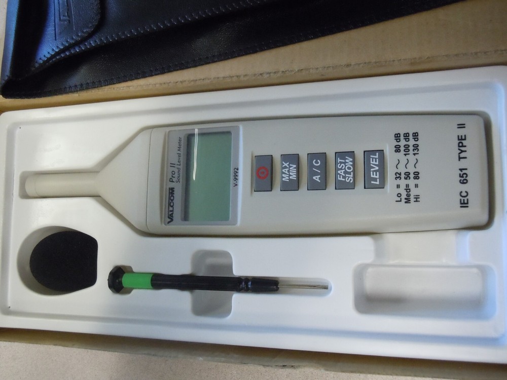 Valcom V-9992 Digital Sound Level Meter Pro Ii (v9992)