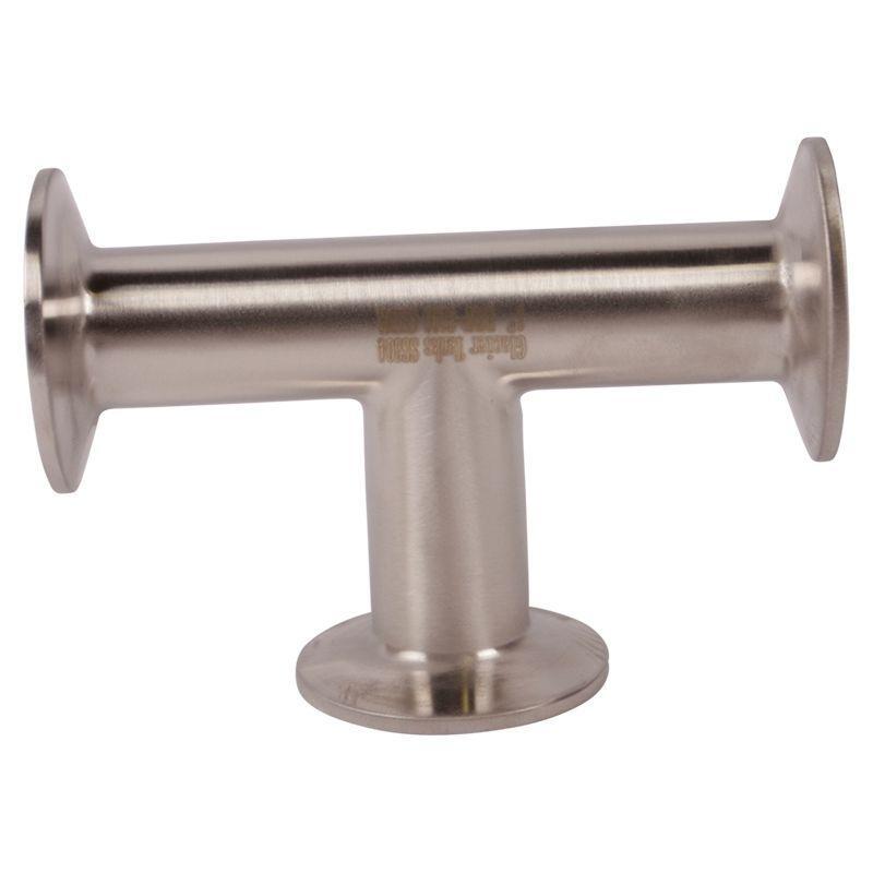 Long Tee | Tri Clamp 1 inch - Sanitary SS304 (3 Pack)