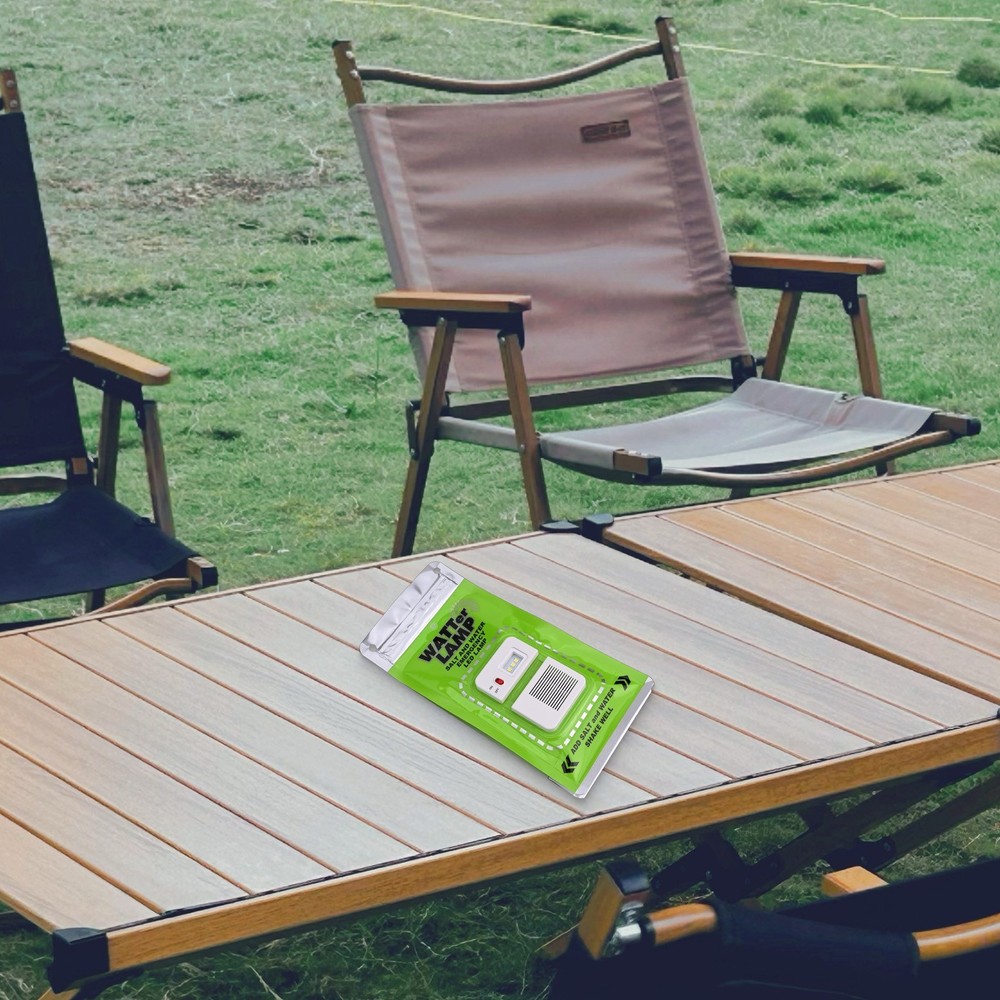 Versatile Salt Water LED Lamp for Camping and Educational Activities