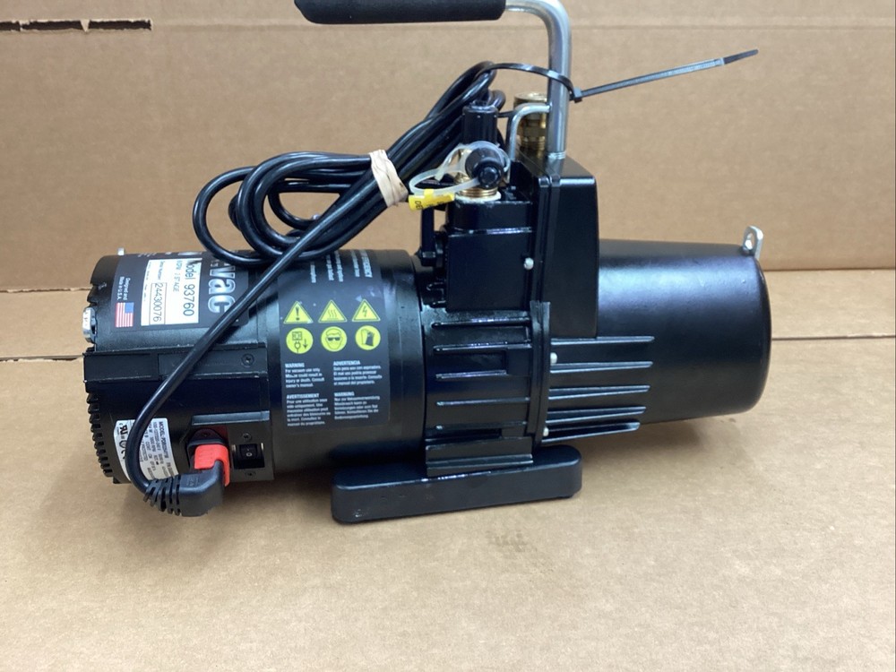 Yellow jacket Super Evac Plus II Vacuum pump model 93760