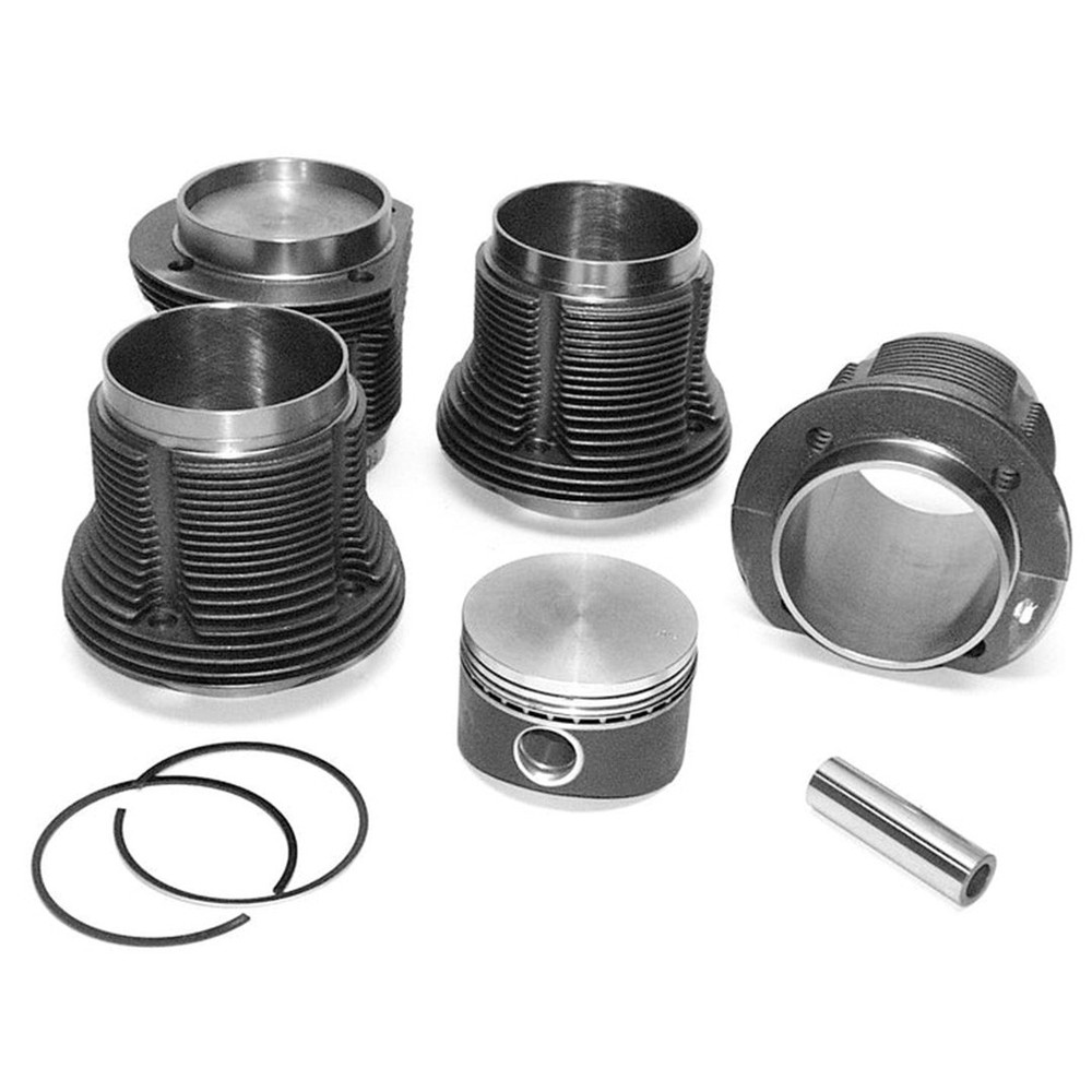 AA 85.5mm Cast Piston and Cylinders for VW Beetle - 8550T1