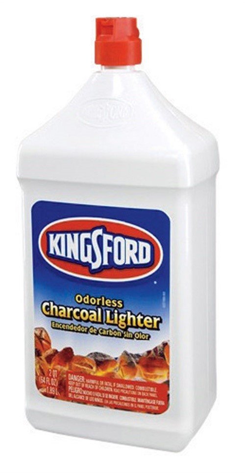 Kingsford Odorless Charcoal Lighter Fluid 32oz Fast Light BBQ Grill Starter