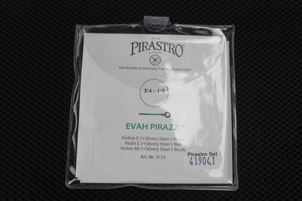 Pirastro Evah Pirazzi 3/4-1/2 Violin String Set Medium