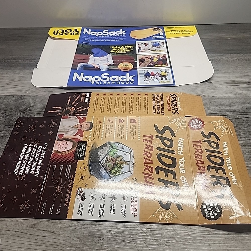 Pack Of 2 Gag Gift Empty Boxes