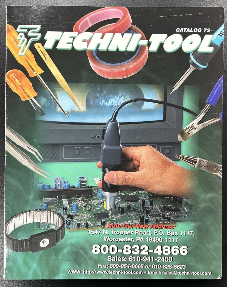 Techni-Tool Catalog, Fluke, Tool Kits, Electronic, Datacom Production Industrial
