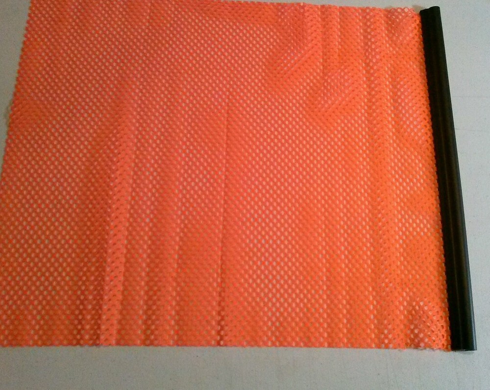 12pk Quick Mount Replacement Flags ~ Orange ~ Safety ~ Oversize Load ~ Truck