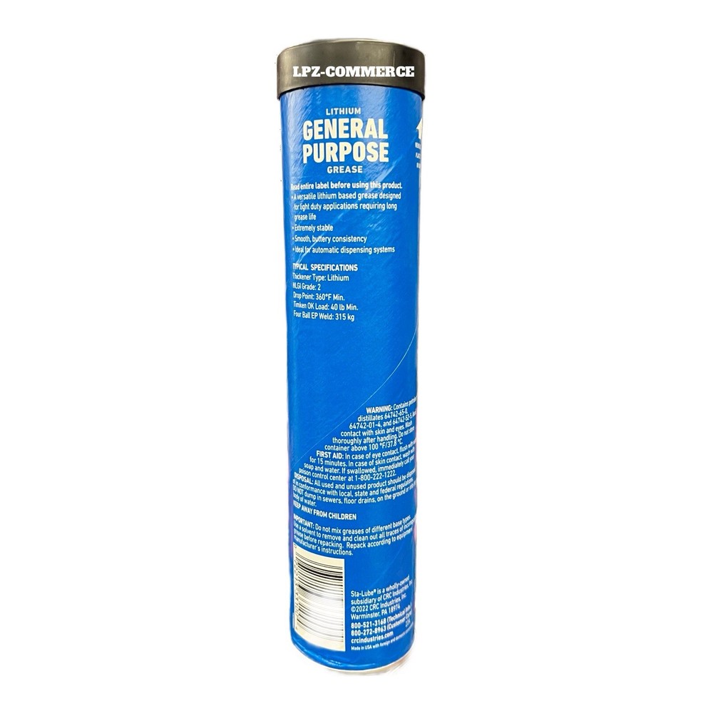 STA-LUBE 14 Oz Lithium Grease - Item