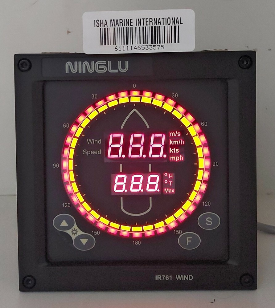 Ninglu IR761 Wind Anemometer Repeater