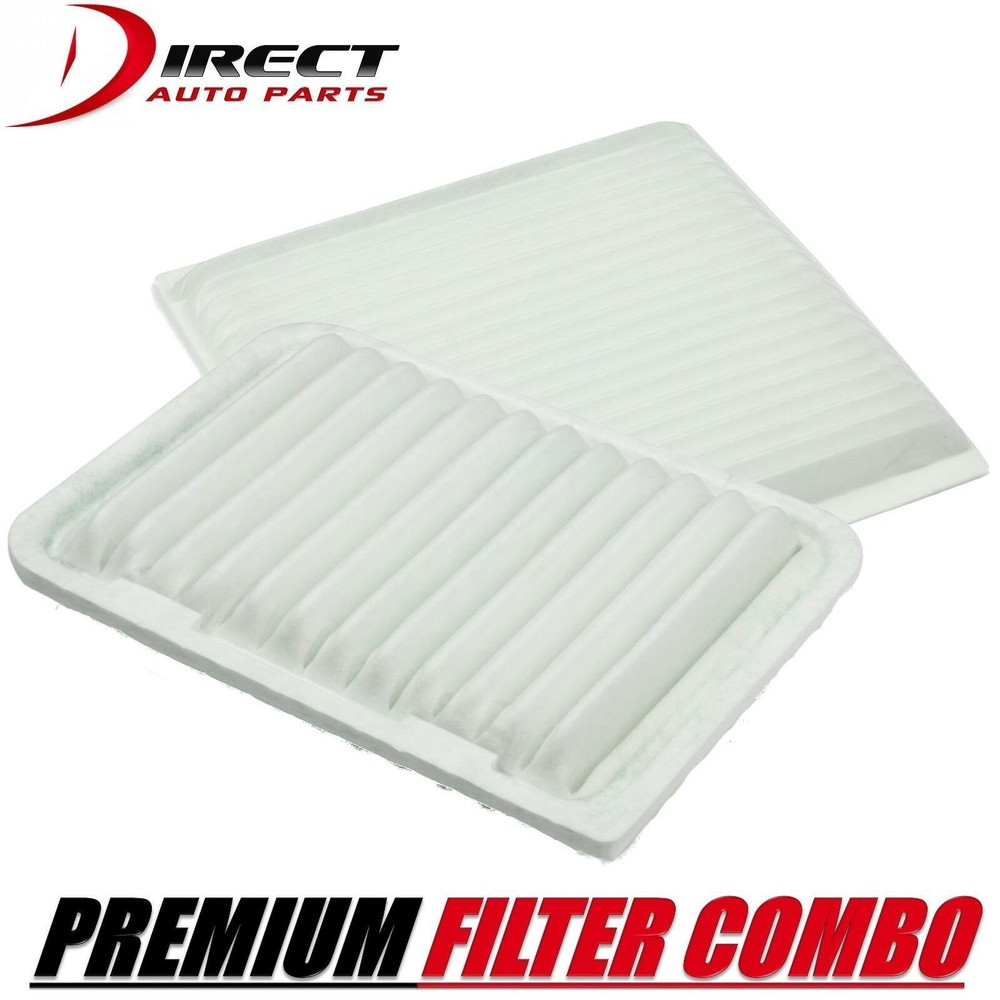 COMBO CABIN & ENGINE AIR FILTER FOR TOYOTA HIGHLANDER 2.4L ENGINE 2001 - 2007