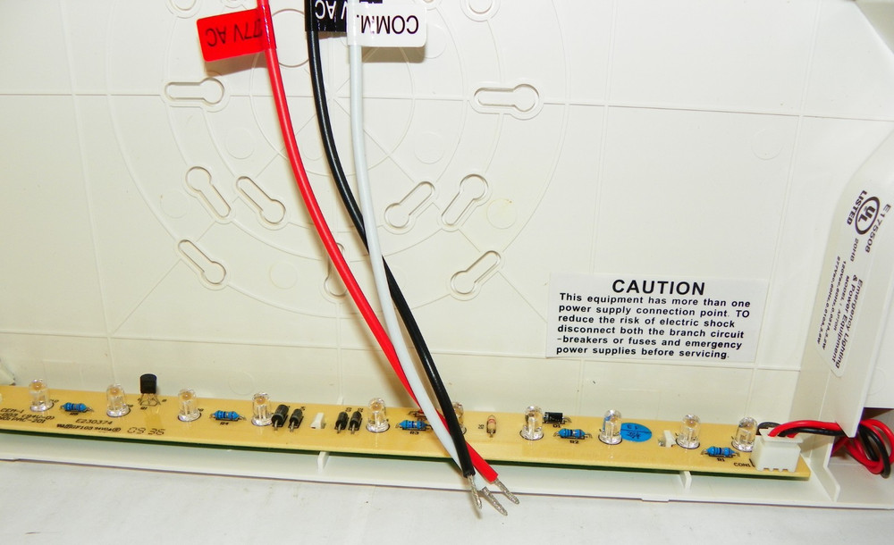 LED EMERGENCY EXIT LIGHTING FIXTURE