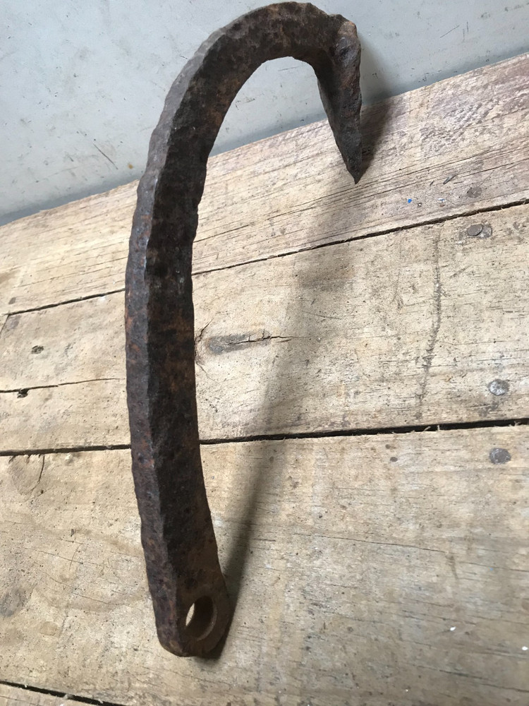 Old Rusty Log Roller Cant Hook Part Peavey Logging Lumberman Rustic Decor