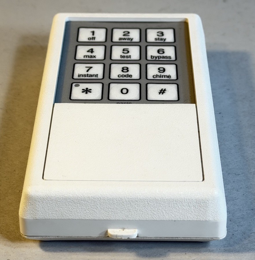 Ademco 5827 Home Security System Wall Mounted Remote Wireless Keypad