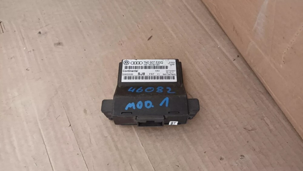 VW PASSAT B7 CC CAN GATEWAY CONTROL MODULE 7N0907530 Q