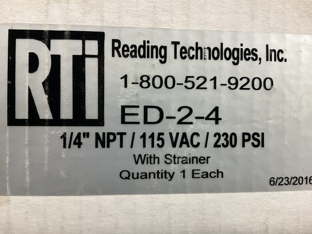 RTI ED-2-4 Air Compressor Electronic Timer Drain, Automatically Drains Water