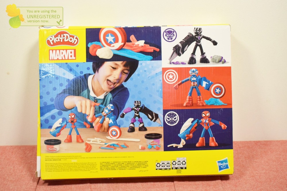 Play-Doh Marvel Figures Plus Pack Playset (Incomplete)