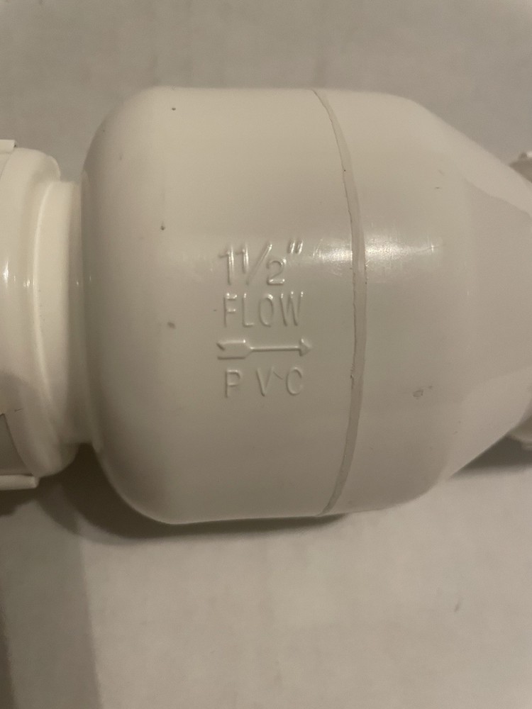 1-1/2” PVC Swing EPDM Check Valve