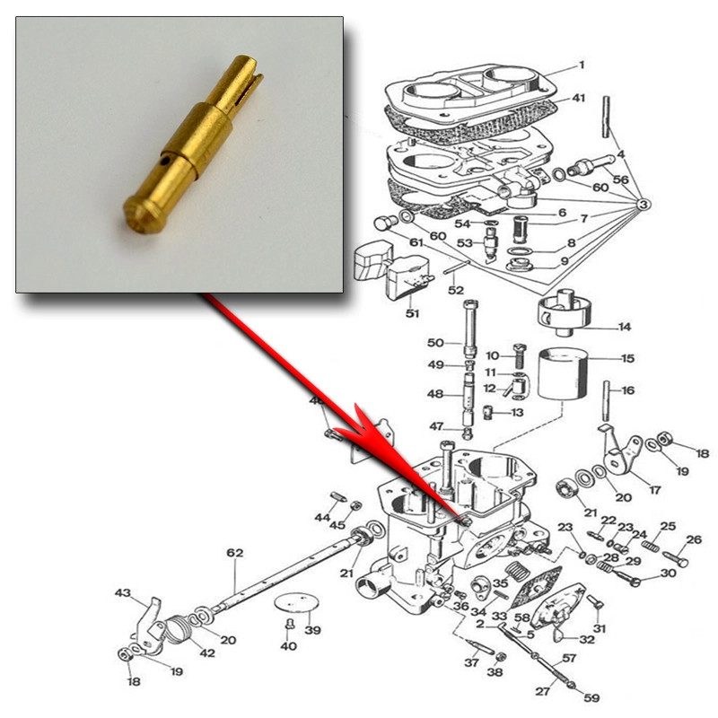 Weber IDF Idle Jet 47, for Idf & HPMX Dunebuggy & VW