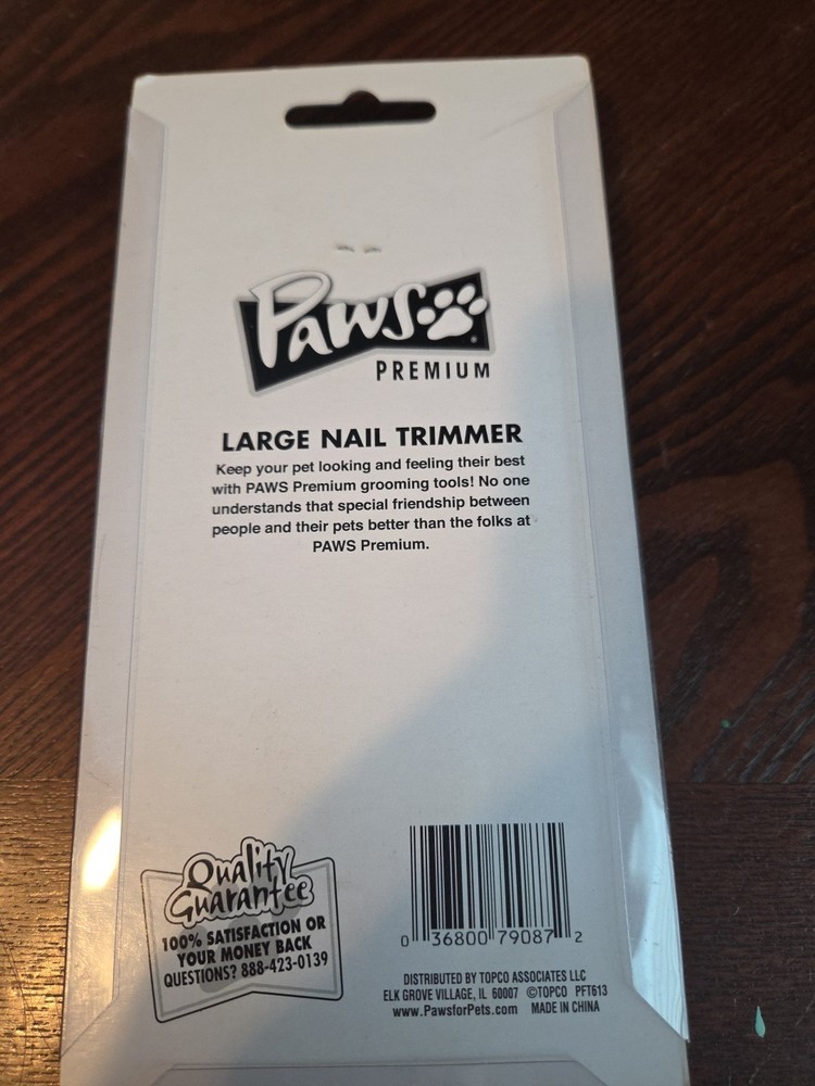 Paws Large Nail Trimmer New In Package