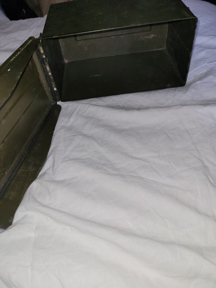 Vintage Metal Ammo Box 420