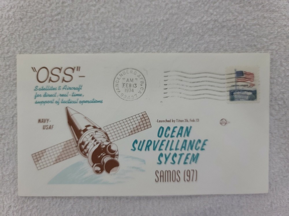 "OSS" Ocean Surveillance System SAMOS 97 02/13/74 | Space Cover