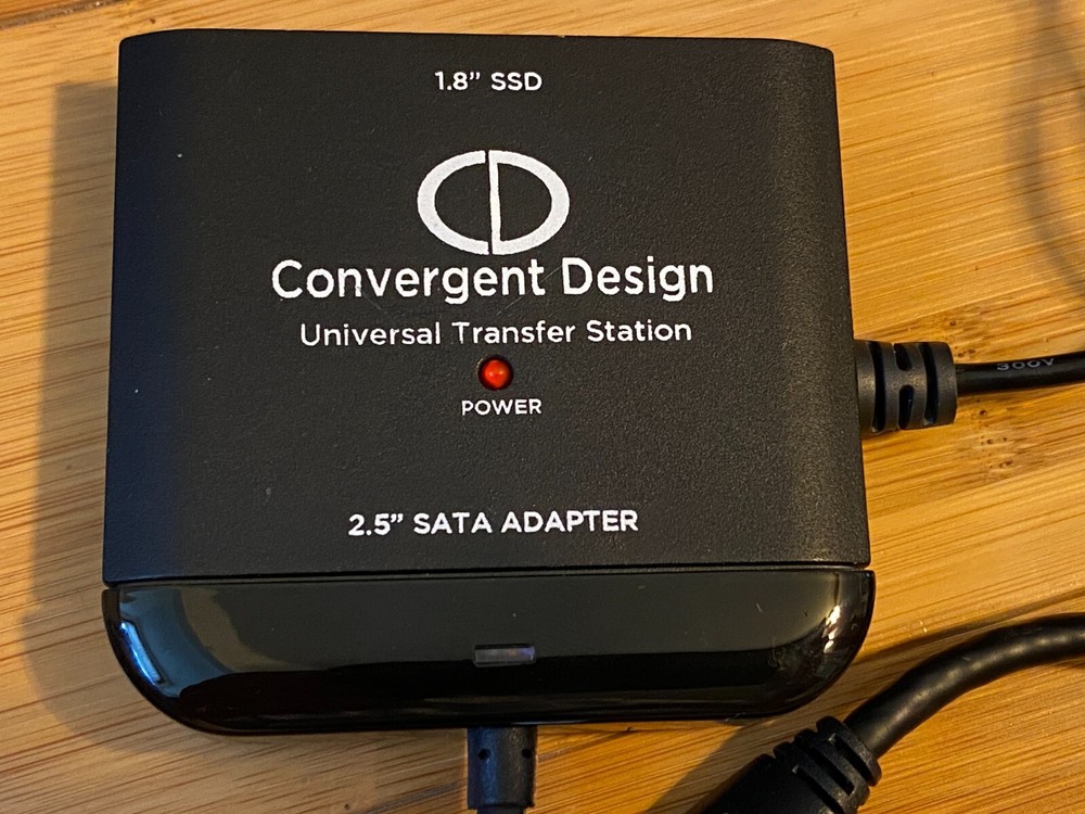 Convergent Design SSD USB Reader Transfer Station 4 Gemini 4:4:4 Video Recorder