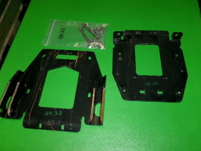 2018 Polaris General 1000 Front Differential SUPPORT Skid Plates