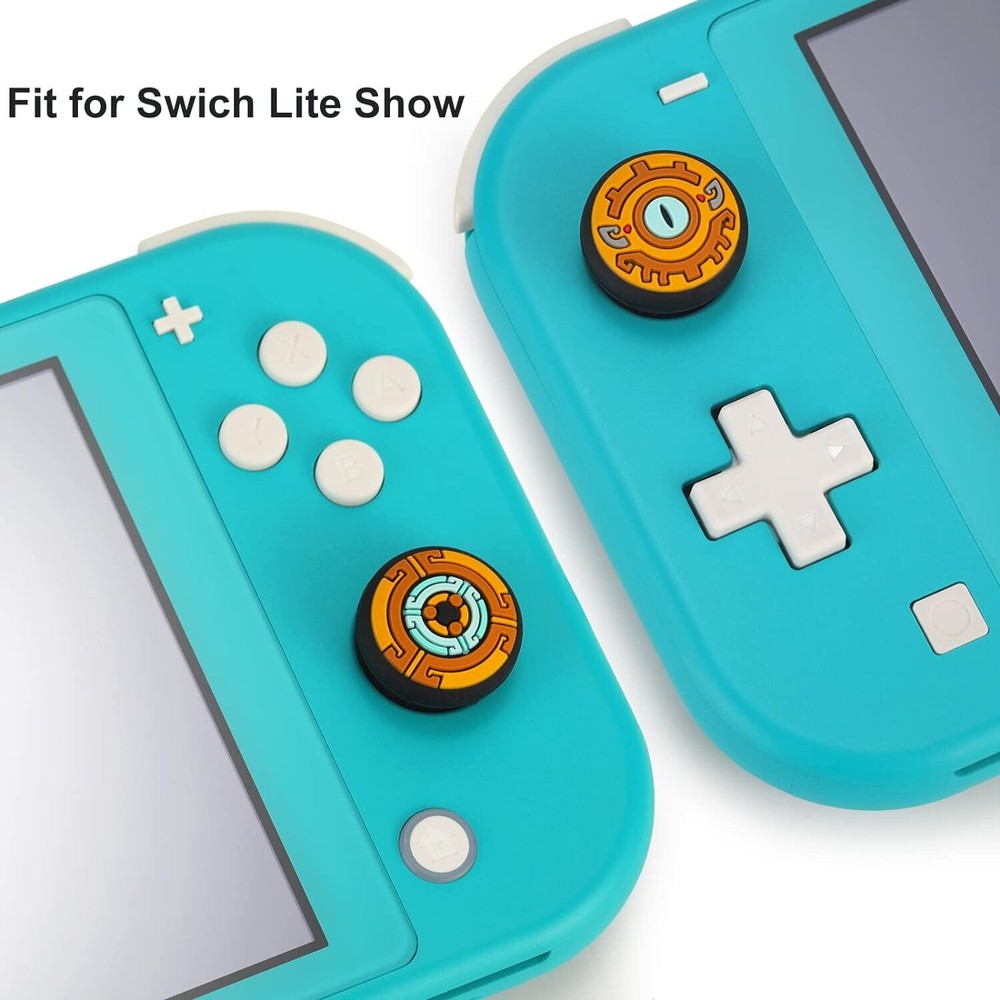 4PCS Silicone Thumb Grip Caps for Nintendo Switch/Lite/OLED