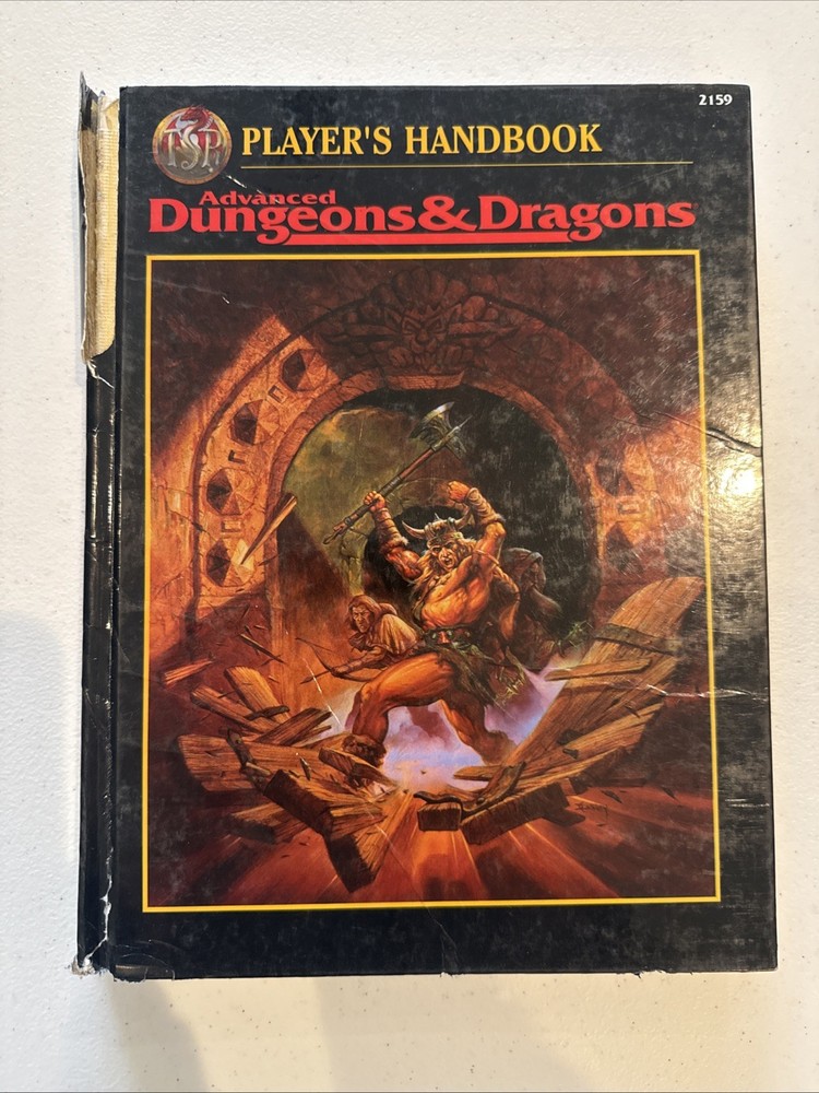 Player's Handbook, #2159.  Advanced Dungeons & Dragons. 2nd Ed., 2nd Print. 1996